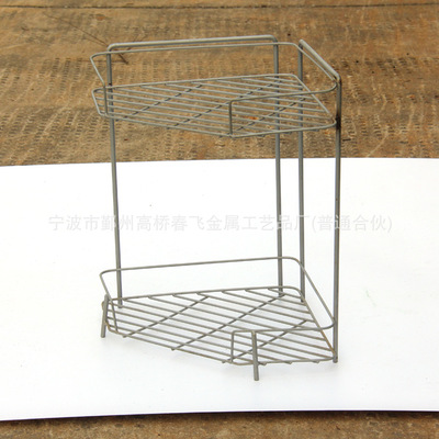 量大價(jià)優(yōu)，歡迎訂購(gòu) 寧波鄞州高橋春飛金屬工藝品廠專業(yè)供應(yīng)鐵絲廚房置物架